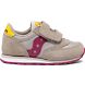 Gyerek Saucony Baby Jazz Hook & Loop Tornacipő Szürke Bordó | HU 718MQZ